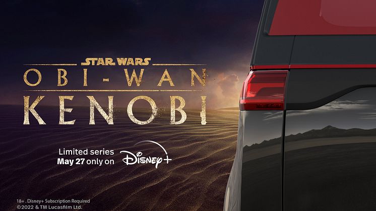 Volkswagen samarbetar med den nya Star Wars-serien ”Obi-Wan Kenobi”. 