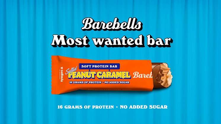 The most wanted bar: Barebells Salted Peanut Caramel