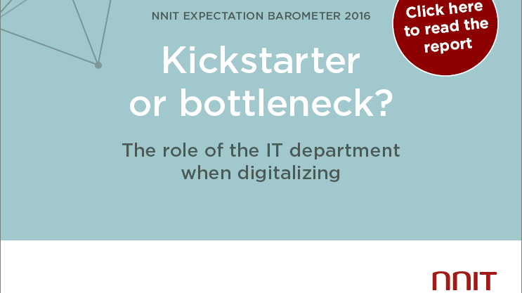 Kickstarter or bottleneck? The role of the IT department when digitalizing