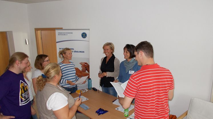 VOD informiert Osteopathie-Schüler in Bad Dürkheim