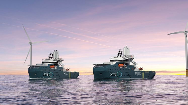 The new CSOVs will be built to Kongsberg Maritime’s UT 5519 HL design and delivered in 2025