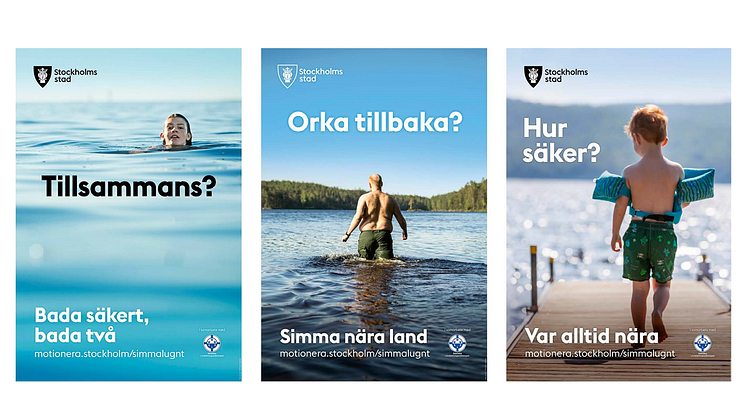 Exempelbilder från kampanjen. Källa: Stockholms stad