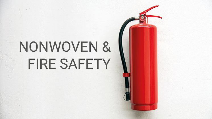 Safe nonwovens with fire retardants