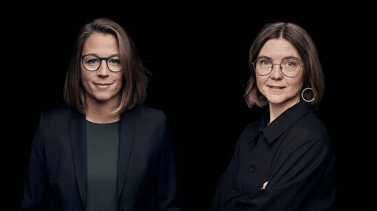 Johanna Raflund Tobisson och Ylva Åborg är nya delägare i FOJAB. 