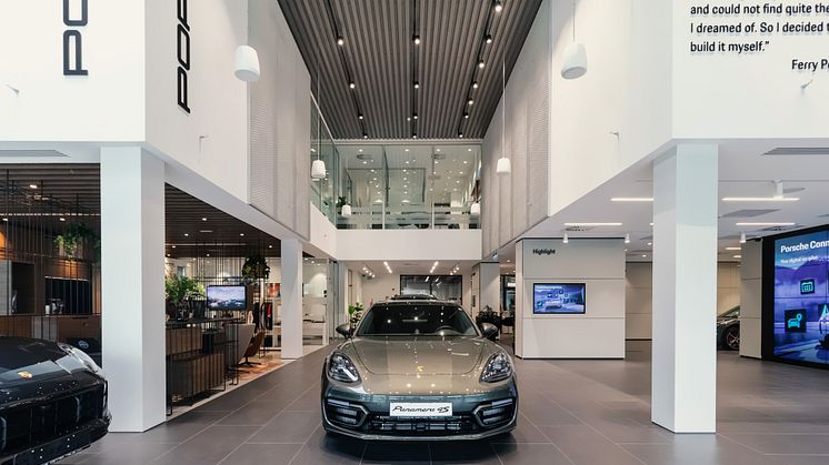 Image: Porsche Centre Tbilisi. Tegeta Premium Vehicles Ltd. Official Importer of Porsche in Georgia.
