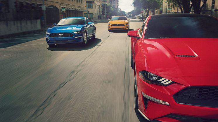 Ford Mustang ble verdens mest solgte sportsbil for 3. året på rad!