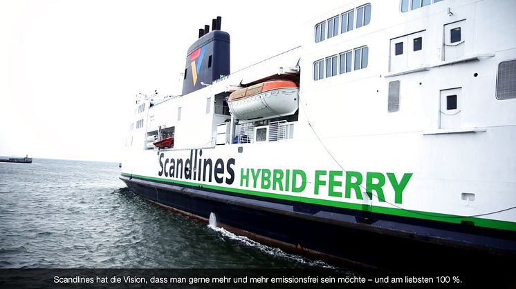 Scandlines’ Hybridfähre - Der Weg in Richtung eines nachhaltigen Dänemarks 