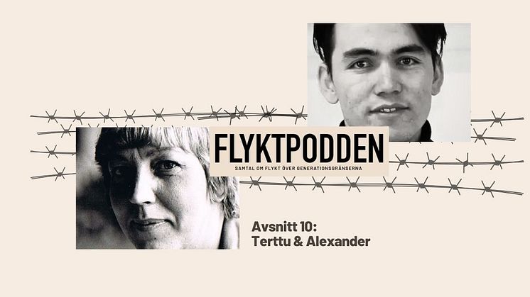 I ett öppenhjärtigt och gripande samtal möts 74-åriga Terttu Haapanen från Finland, som kom till Sverige som arbetskraftsinvandrare som ung vuxen och Alexander Rezai, 20 år, som flydde hit från Afghanistan som 14-åring för att rädda sitt liv.