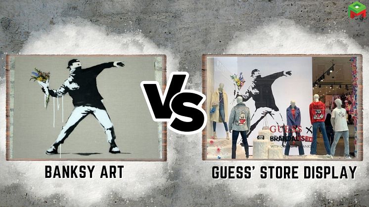 GUESS called out by graffiti artist Banksy for using his designs without permission