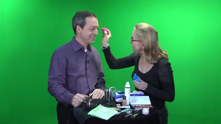 Video Savvy - Do men also need make-up on camera? (#2 of 6)