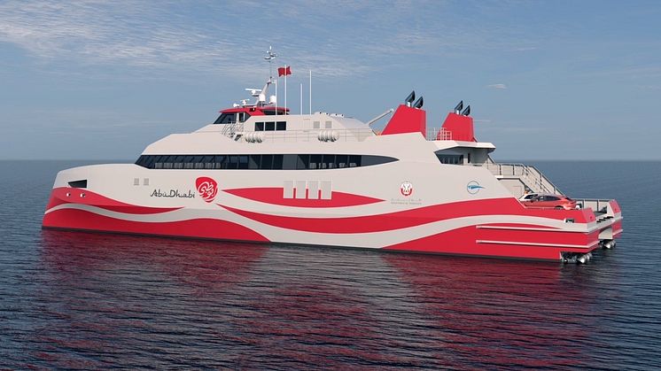 Kongsberg Maritime Kamewa Waterjets will power two new Ropax fast ferries for the Abu Dhabi Ports Group