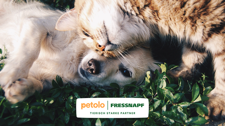 Die Kooperation zwischen Fressnapf und petolo bietet Tierhalter:innen neuartigen Tierkrankenschutz & ganzheitliche Fürsorge 