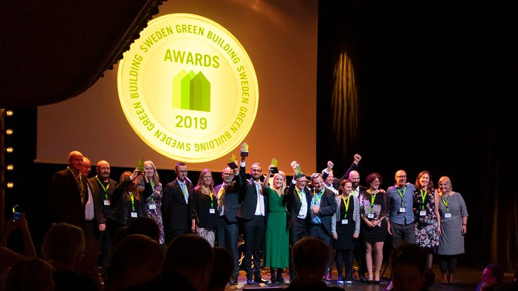 Här är vinnarna i Sweden Green Building Awards 2019