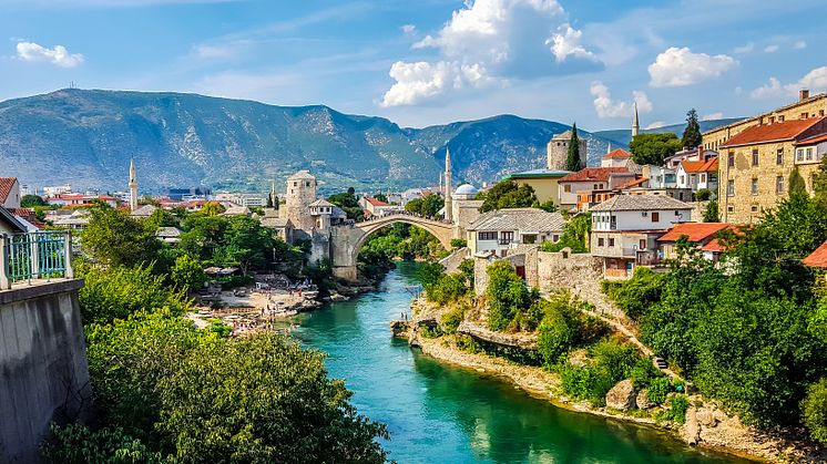Mostar, Bosnia and Herzegovina. Shutterstock.