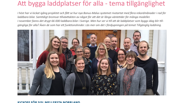 Stolpe in för Stad och Land Mellersta Norrland, nyhetsbrev 1, januari 2019