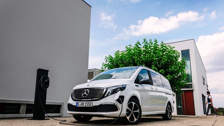 Mercedes-Benz EQV – Världens första helt eldrivna MPV/minivan i premiumsegmentet