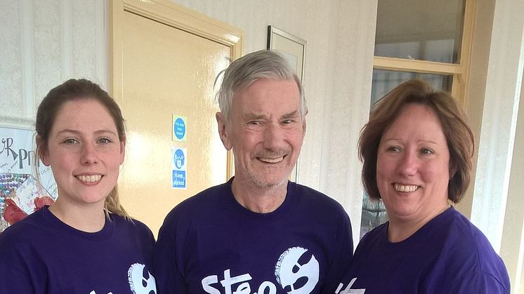 ​Survivors take a Step Out for Stroke in Blackpool