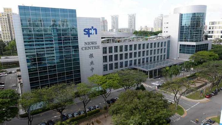 Awesome photo of the SPH News Centre from allsingaporestuff.com. SPH hopes to remain awesome. Meantime, spokespeople need to adjust to the changing media landscape.