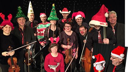 I en lekfull julkonsert för hela familjen den 4 december sätter Musica Vitae och julvärden Olle Steimer fart på julfirandet i vår serie Barn på Palladium.