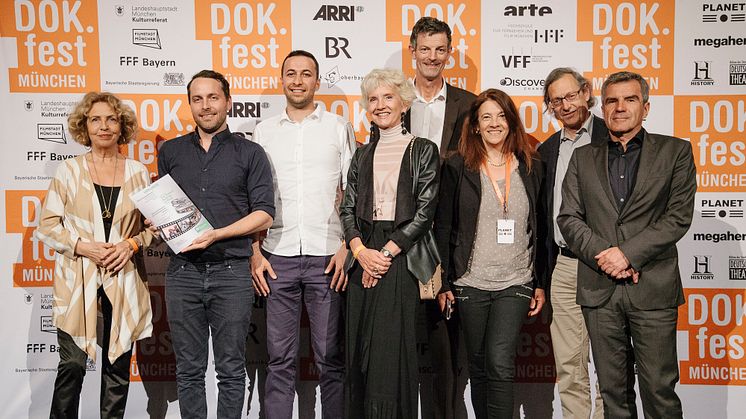 Verleihung des SOS-Dokumentarfilmpreises beim DOK.fest München.