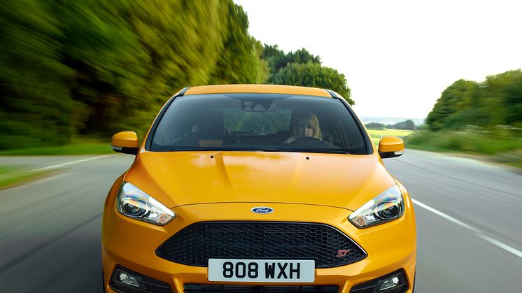 Ford avduker ny Focus ST: Større ytelser, mer kjøreglede 