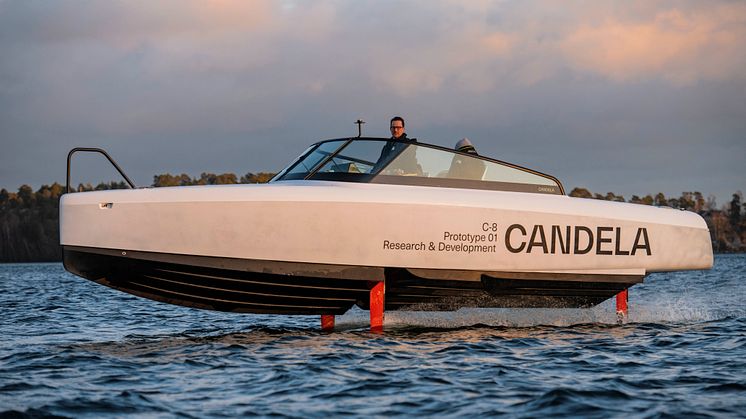 Designed to provide a vastly better experience than noisy conventional ICE boats, the foiling electric Candela C-8 is already the best-selling electric boat in Europe with over 100 orders.