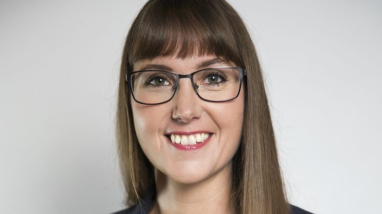 Johanna Ode, bostadspolitisk expert och verksamhetsutvecklare på ​Riksbyggen.
