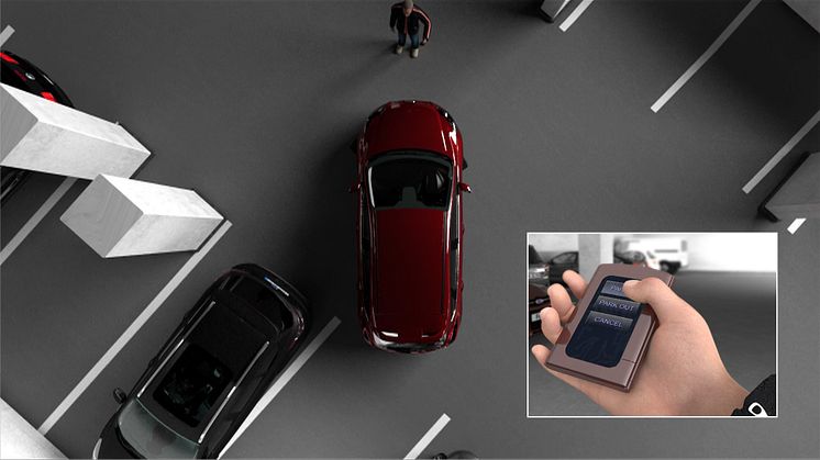 Ford utvecklar nytt automatiskt system som gör att man kan parkera med en knapptryckning – inifrån eller utifrån bilen  