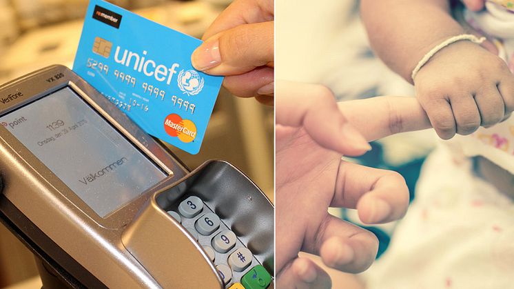 UNICEF-kortet räddar barns liv