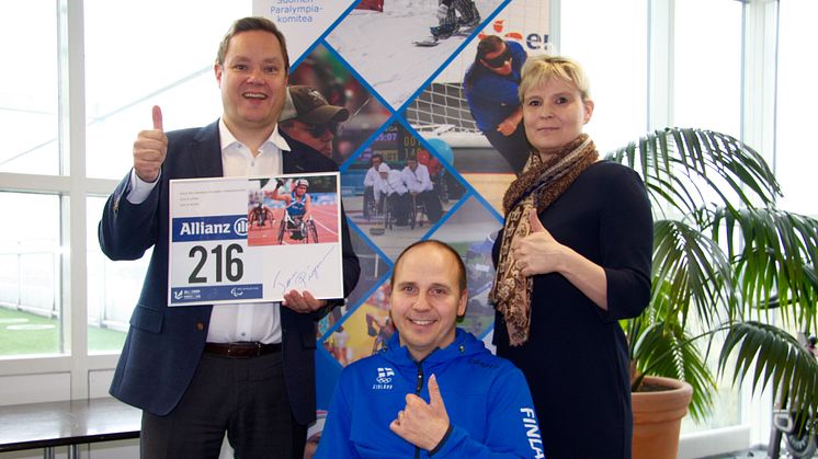 TCS participates in Helsinki City Run to support Finnish Paralympics Team