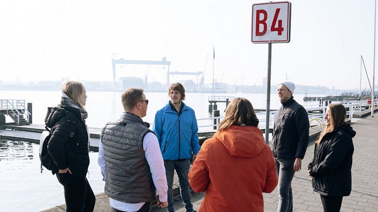 An den verschiedenen Stationen der Tour lässt sich die Ostsee und der Meeresschutz hautnah erleben und entdecken (c) Kiel-Marketing 