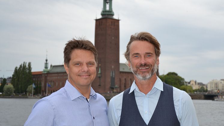 Per Österborg och Johan Rydell, Key Account Managers på Nokas Security.