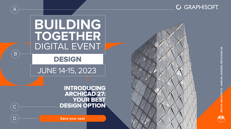 As a member of the media, you're invited to our Building Together | Design digital event | June 14-15