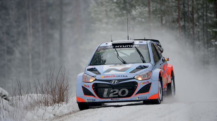 Hyundai i20 WRC i Rally Sweden