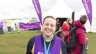 Staffordshire resident tackles Great North Run for stroke