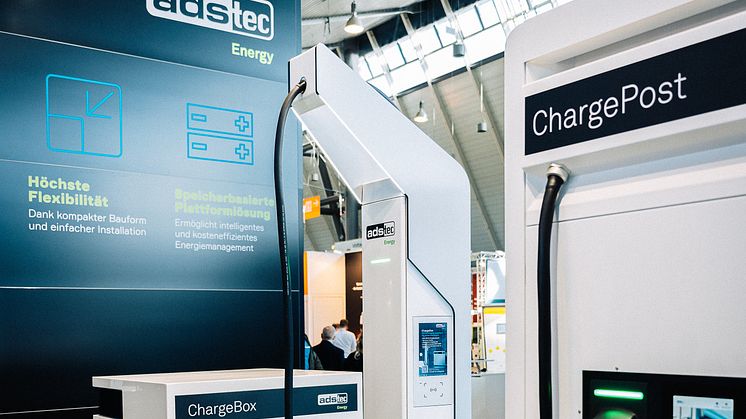 ADS-TEC Energy präsentiert ChargePost und ChargeBox auf der Volta-X