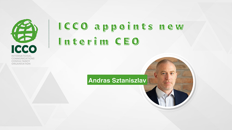 ICCO appoints new Interim CEO - Andras Sztaniszlav