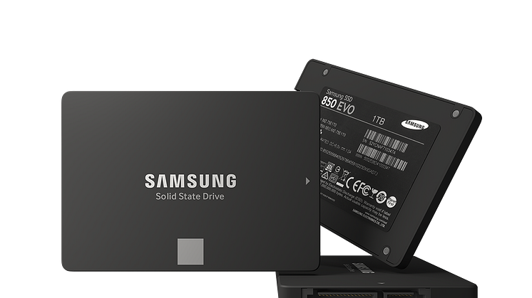 Samsung slipper løs 850 EVO SSD