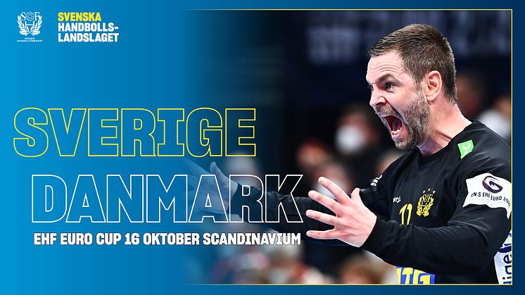 Sverige inleder EHF Euro Cup på Scandinavium