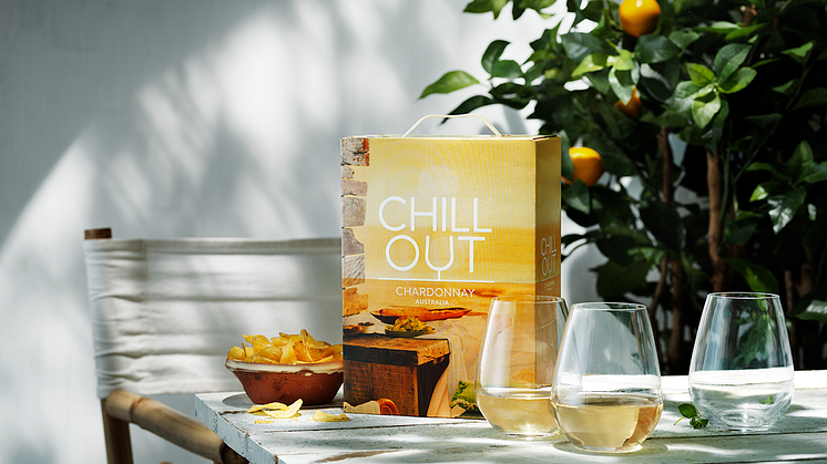 CHILL OUT Chardonnay Bag in box med ny design