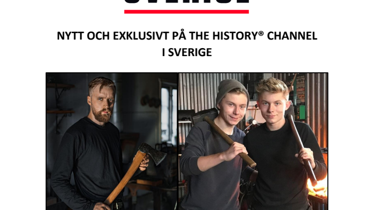 PRESSMEDDELANDE | NYTT OCH EXKLUSIVT PÅ THE HISTORY® CHANNEL I SVERIGE