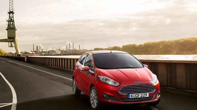 Ford oppgraderer Fiesta – Europas mest solgte småbil