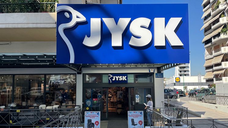Το κατάστημα JYSK στα Πατήσια πλήρως ανακαινισμένο από Πέμπτη 30.09.2021