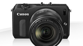 Canon lanserar kameran EOS M med full kvalitet i miniformat