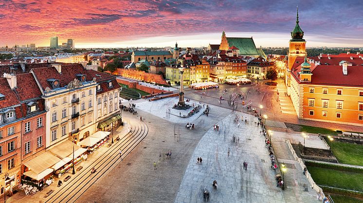 Polens huvudstad Warszawa