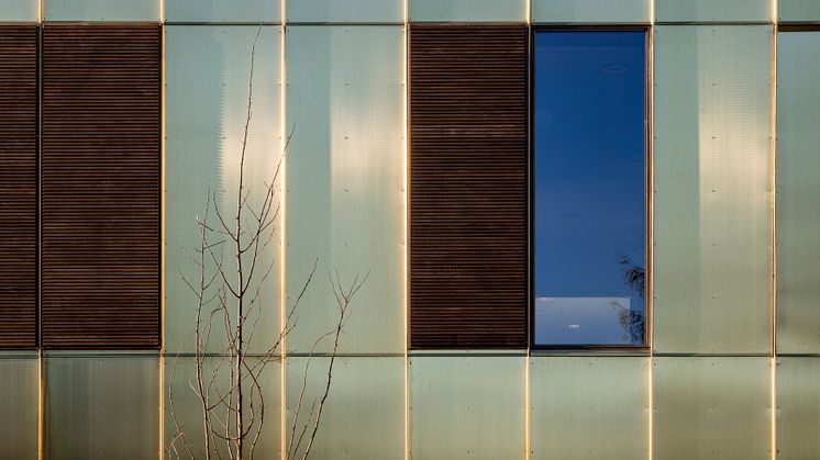 Kebony Fenster beim "Urban Hospice" in Kopenhagen, Foto: Adam Mørk