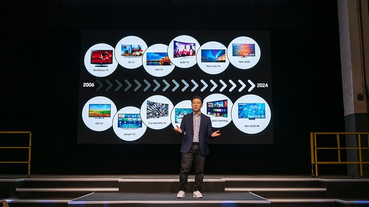 Charlie Bae, Samsung Visual Display at World of Samsung
