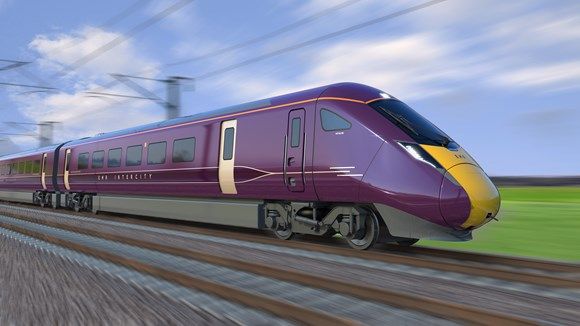 Impression of the new Class 810 for East Midlands Railway