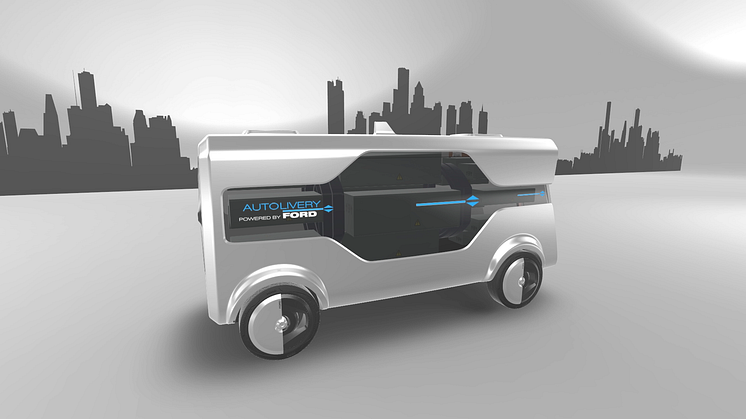Fords Autolivery – ett koncept för framtida transporter.