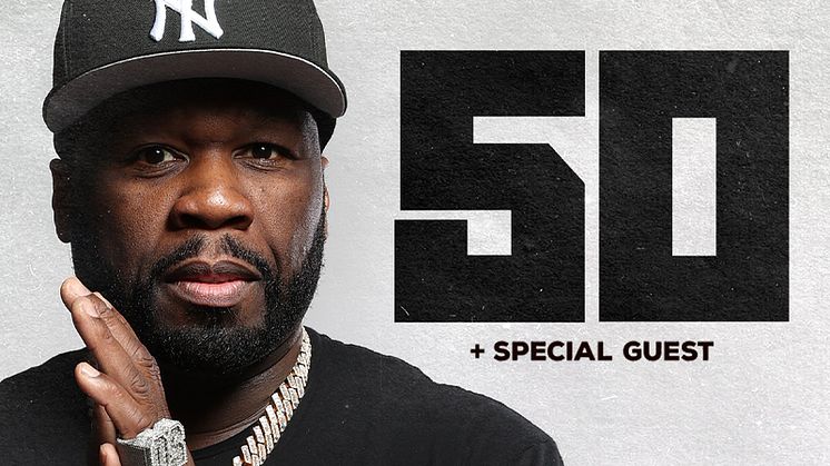 50 Cent spelar på Scandiavium 6 oktober 2022.
